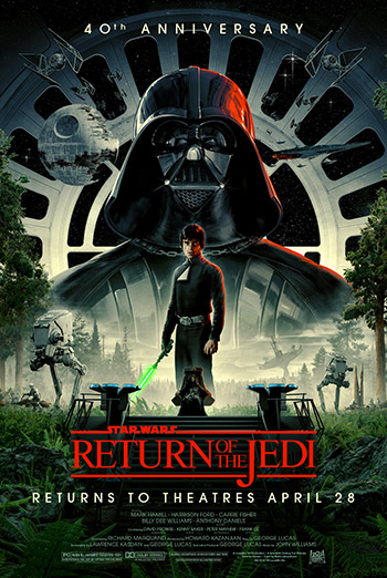 Star Wars: Episode VI - Return of the Jedi (40th) movie poster