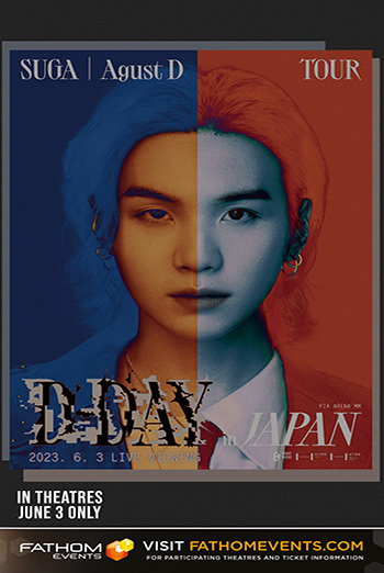 SUGA -Agust D TOUR D-DAY in JAPAN: LIVE VIEWING movie poster