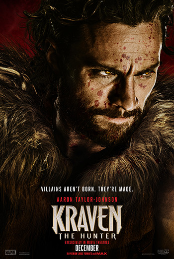 Kraven the Hunter movie poster