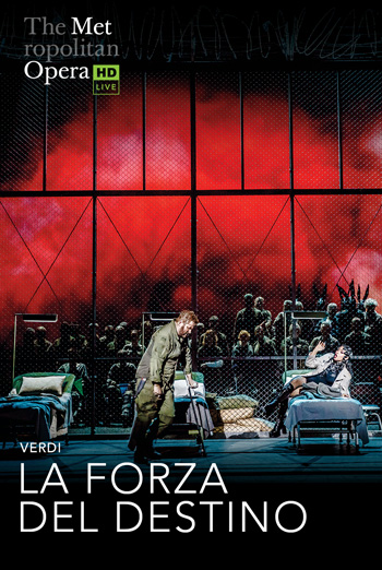 La Forza del Destino (Verdi) Italian w/est-MET '24 movie poster