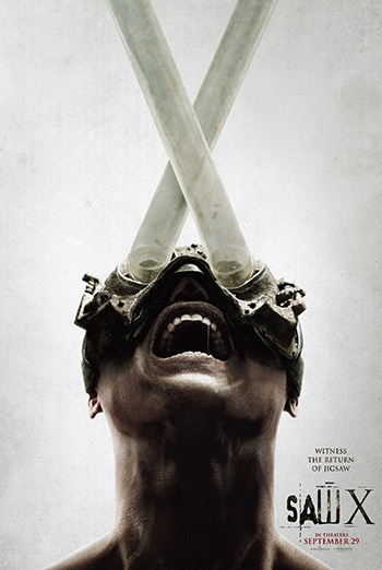 Saw X movie poster