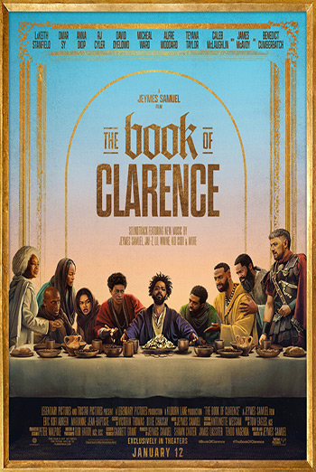 Book of Clarence, The movie poster
