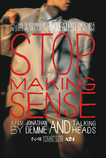 Stop Making Sense - The IMAX Experience movie poster