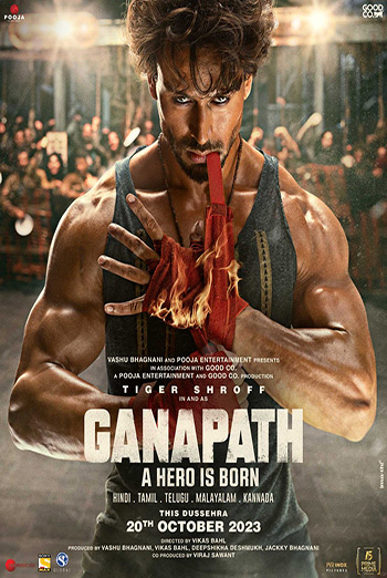 Ganapath (Hindi w EST) movie poster