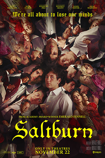 Saltburn movie poster