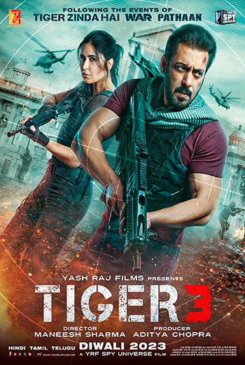 Tiger 3 (Hindi w EST) | Showtimes, Movie Tickets & Trailers | Landmark ...