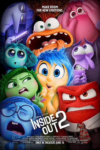 Inside Out 2 - in theatres 06/14/2024