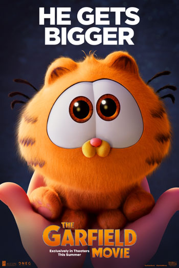 Garfield Movie, The movie poster