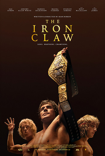 Iron Claw, The movie poster