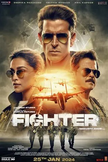 Fighter (Hindi w EST) movie poster