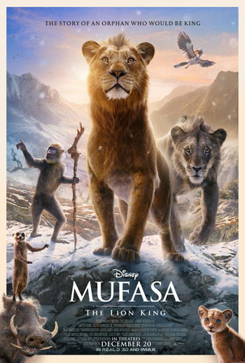 Mufasa: The Lion King movie poster