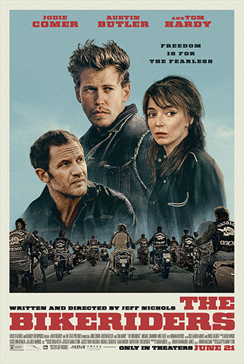 Bikeriders, The movie poster