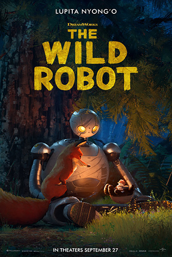 Wild Robot, The movie poster