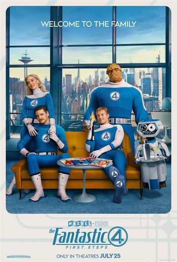 Fantastic Four: First Steps, The movie poster