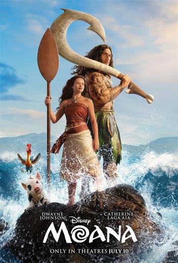 Moana movie poster
