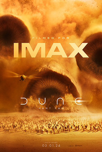 Dune: Part Two Early Access Fan Event - IMAX movie poster