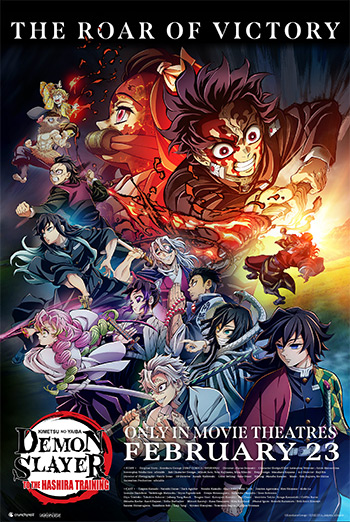 Demon Slayer: Hashira Training(Japanese w/est)IMAX movie poster