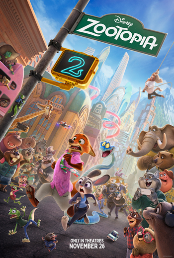 Zootopia 2 movie poster
