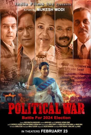 Political War (Hindi w EST) movie poster