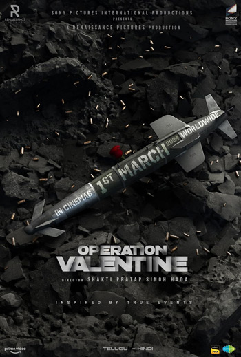 Operation Valentine (Hindi w EST) movie poster