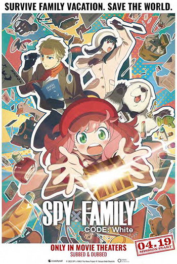 Spy x Family Code: White (Japanese w EST) - IMAX movie poster