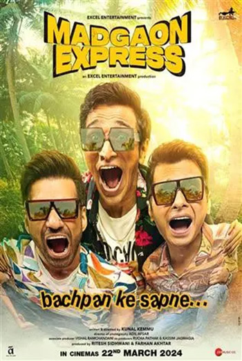 Madgaon Express (Hindi w EST) movie poster