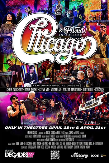 Chicago & Friends in Concert - in theatres 05/09/2024