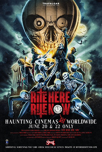GHOST: RITE HERE RITE NOW movie poster