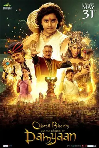 Chhota Bheem and the Curse of Damyaan (Hindi w EST movie poster