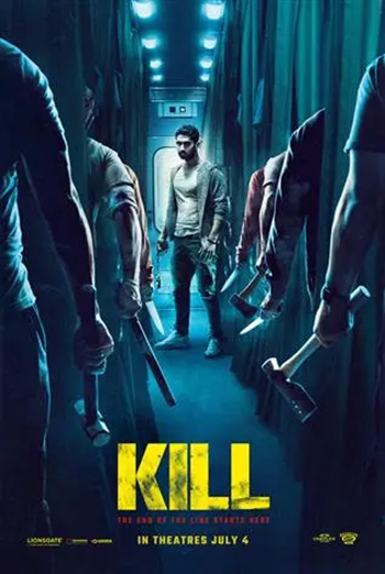 Kill (Hindi w EST) movie poster