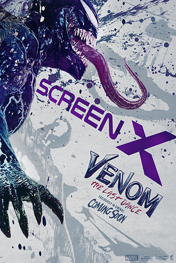 Venom: The Last Dance (ScreenX) movie poster