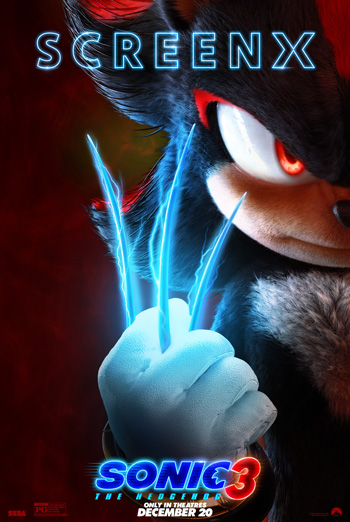 Sonic the Hedgehog 3 (ScreenX) - in theatres 12-20-2024