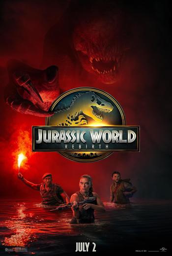 Jurassic World Rebirth movie poster