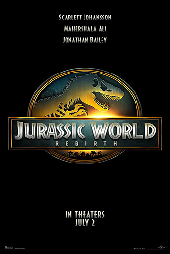 Jurassic World Rebirth movie poster