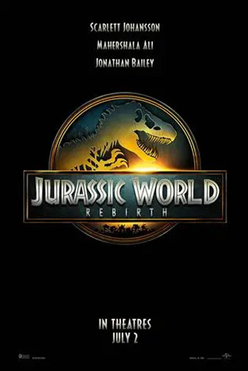 Jurassic World Rebirth movie poster
