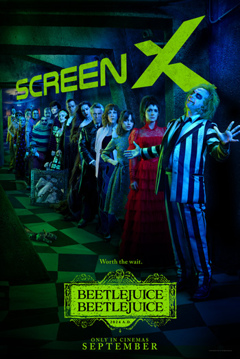 Beetlejuice Beetlejuice (ScreenX) movie poster