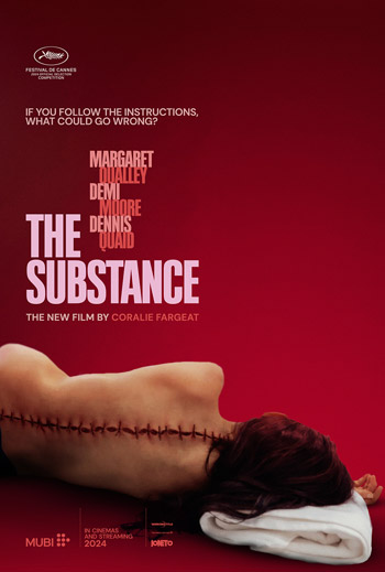 Substance, The movie poster