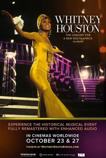 Whitney Houston-The Concert for a New South Africa movie poster