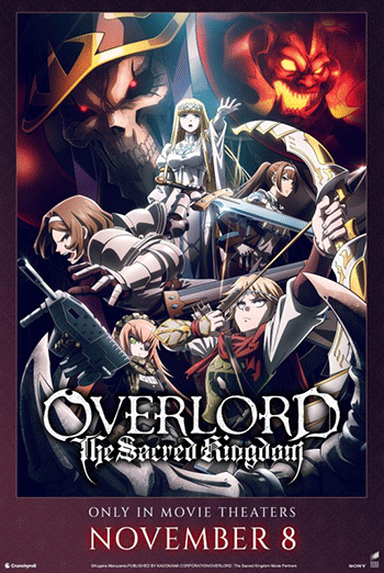 Overlord: The Sacred Kingdom (Japanese w EST) movie poster