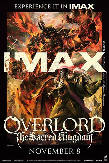 Overlord: The Sacred Kingdom (Japanese w EST) IMAX movie poster