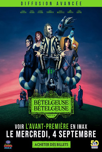 Beetlejuice Beetlejuice (French Version) - in theatres 09/06/2024