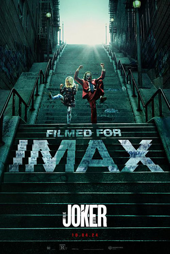 Joker: Folie a Deux Fan First Exclusively in IMAX movie poster