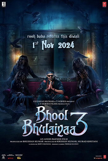 Bhool Bhulaiyaa 3 (Hindi w EST) movie poster