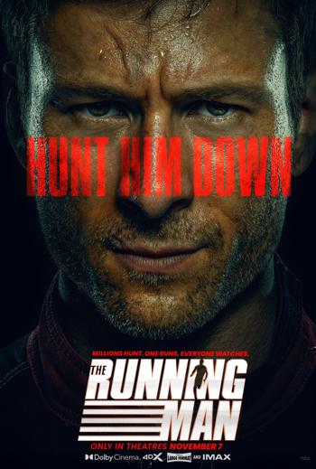 Running Man, The movie poster