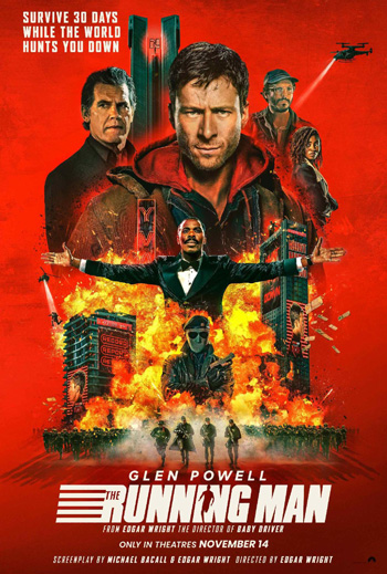 Running Man, The movie poster