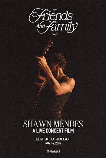 Shawn Mendes: For Friends & Family Only - in theatres 11-14-2024