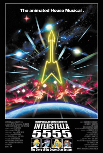 Daft Punk & Leiji Matsumoto: Interstella 5555 movie poster