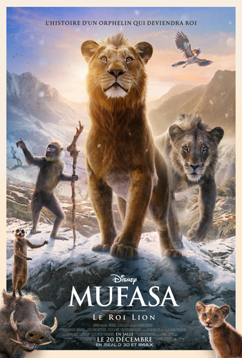 Mufasa: The Lion King (French Version) - in theatres 12/20/2024