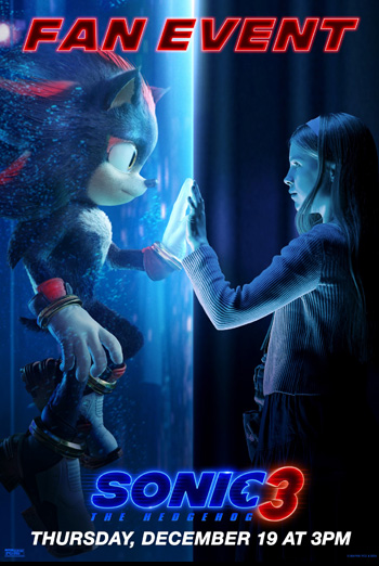 Sonic the Hedgehog 3: Fan Event (ScreenX) movie poster