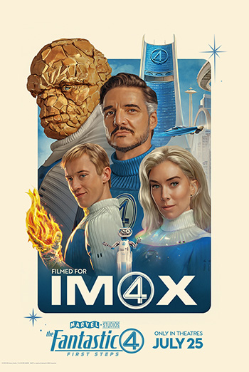 Fantastic Four: First Steps, The - IMAX movie poster